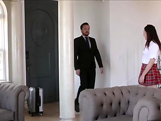 Thick Rich Little Asian Teen Jade Luv Fucked To Orgasm By StepFamily Chauffeur